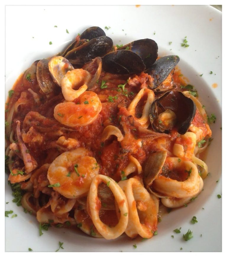 a plate of food