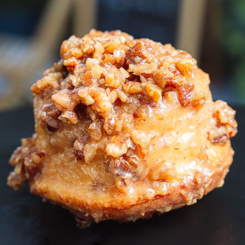 a half eaten piece of cake