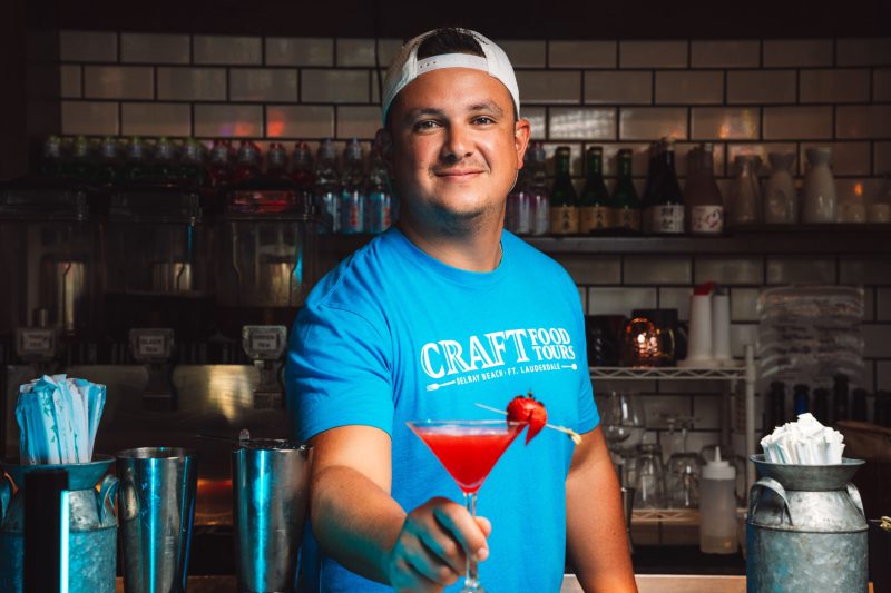 a man wearing a blue shirt