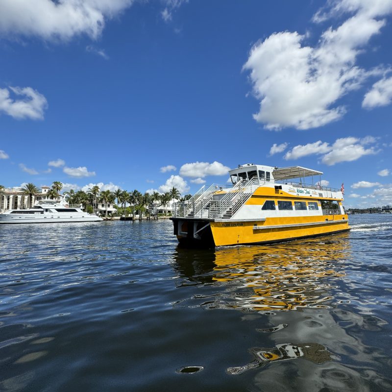 a boat floating on a body of water